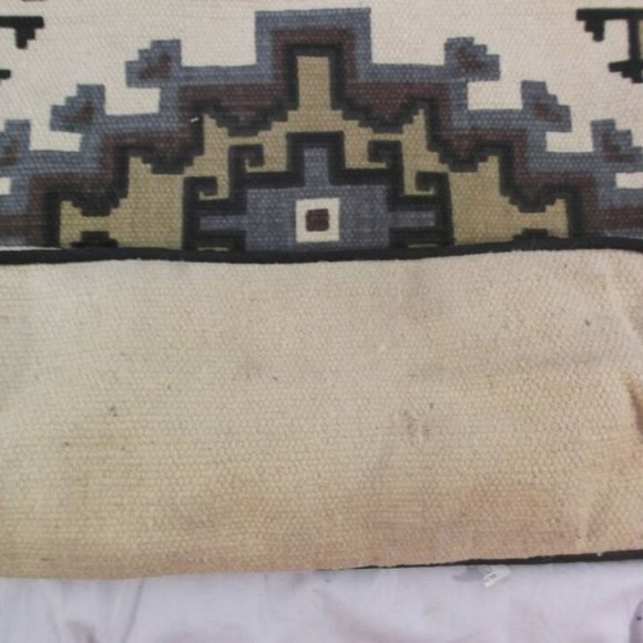 HANDSEWN/WOVEN 100% COTTON MADE in INDIA MESSENGER SHOULDER BAG PURSE KD 140296 - Picture 3 of 12